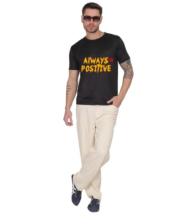 Black_Cotton_Printed_Crew_Neck_Half_Sleeve_T-Shirt_For_Men