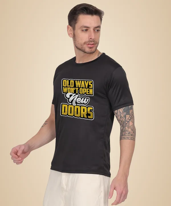 Black_Cotton_Printed_Crew_Neck_Half_Sleeve_T-Shirt_For_Men