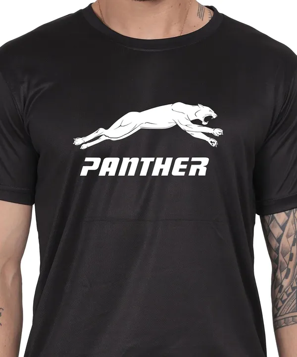 Black_Cotton_Printed_Crew_Neck_Half_Sleeve_T-Shirt_For_Men