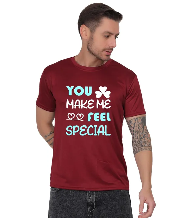 Brown_Cotton_Printed_Crew_Neck_Half_Sleeve_T-Shirt_For_Men