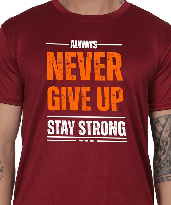 Brown_Cotton_Printed_Crew_Neck_Half_Sleeve_T-Shirt_For_Men