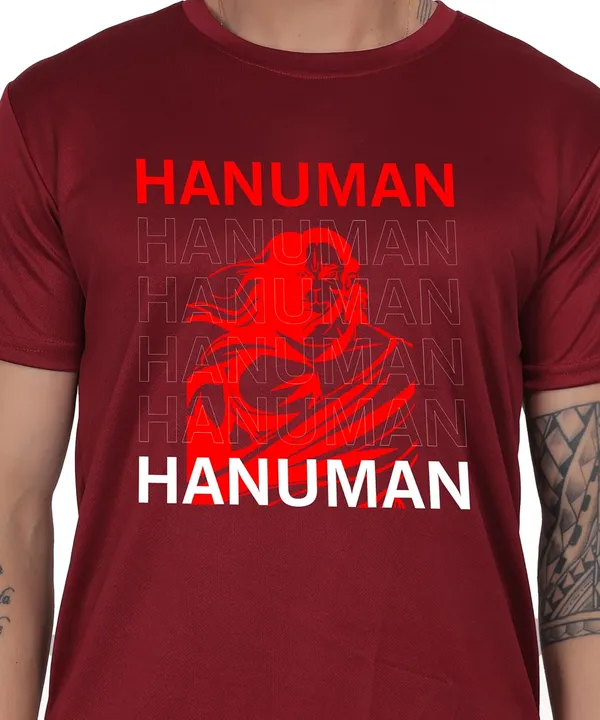 Brown_Cotton_Printed_Crew_Neck_Half_Sleeve_T-Shirt_For_Men