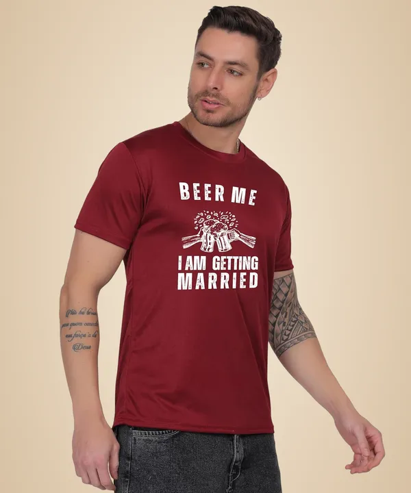 Brown_Cotton_Printed_Crew_Neck_Half_Sleeve_T-Shirt_For_Men