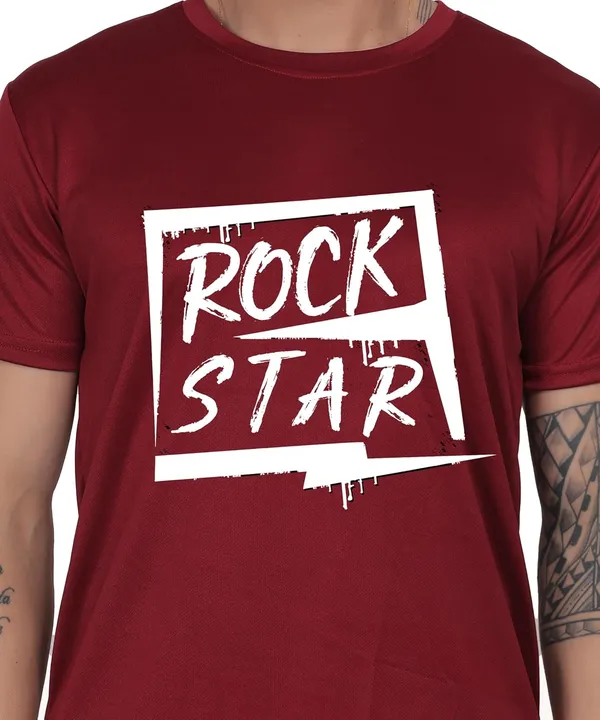 Brown_Cotton_Printed_Crew_Neck_Half_Sleeve_T-Shirt_For_Men