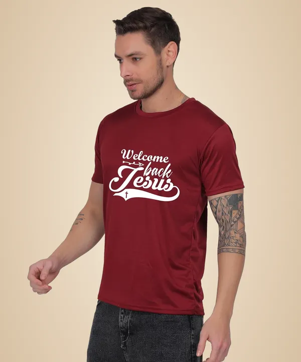 Brown_Cotton_Printed_Crew_Neck_Half_Sleeve_T-Shirt_For_Men
