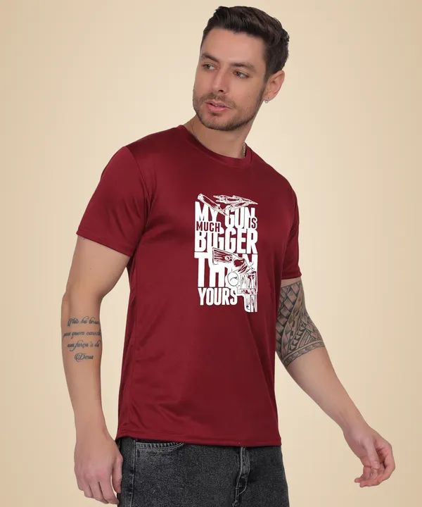 Brown_Cotton_Printed_Crew_Neck_Half_Sleeve_T-Shirt_For_Men