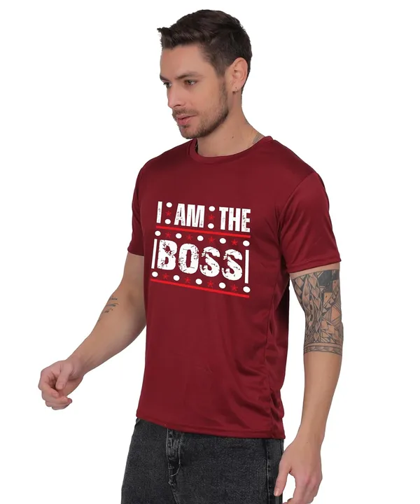 Brown_Cotton_Printed_Crew_Neck_Half_Sleeve_T-Shirt_For_Men