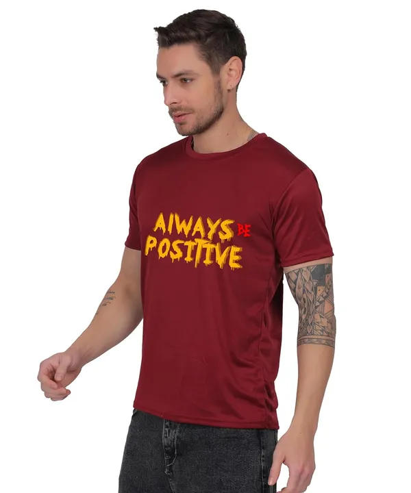 Brown_Cotton_Printed_Crew_Neck_Half_Sleeve_T-Shirt_For_Men
