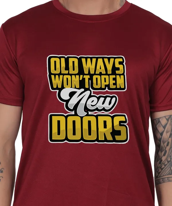 Brown_Cotton_Printed_Crew_Neck_Half_Sleeve_T-Shirt_For_Men