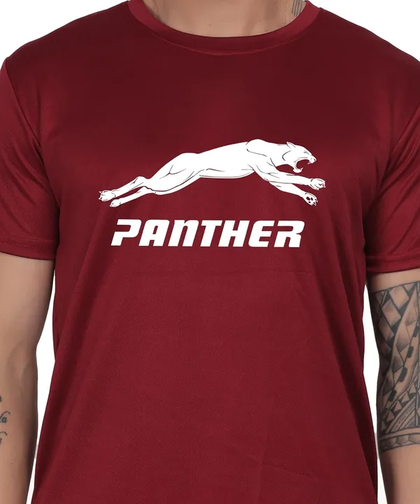 Brown_Cotton_Printed_Crew_Neck_Half_Sleeve_T-Shirt_For_Men