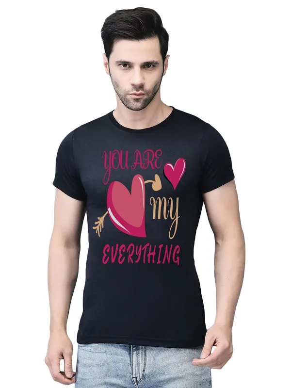 Blue_Cotton_Printed_Crew_Neck_Half_Sleeve_T-Shirt_For_Men