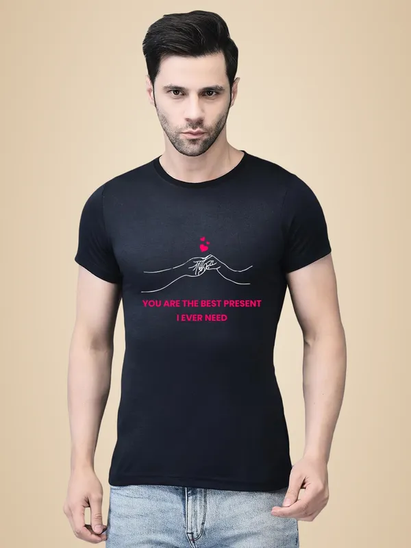 Blue_Cotton_Printed_Crew_Neck_Half_Sleeve_T-Shirt_For_Men