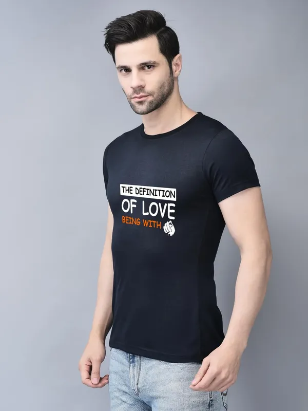 Blue_Cotton_Printed_Crew_Neck_Half_Sleeve_T-Shirt_For_Men