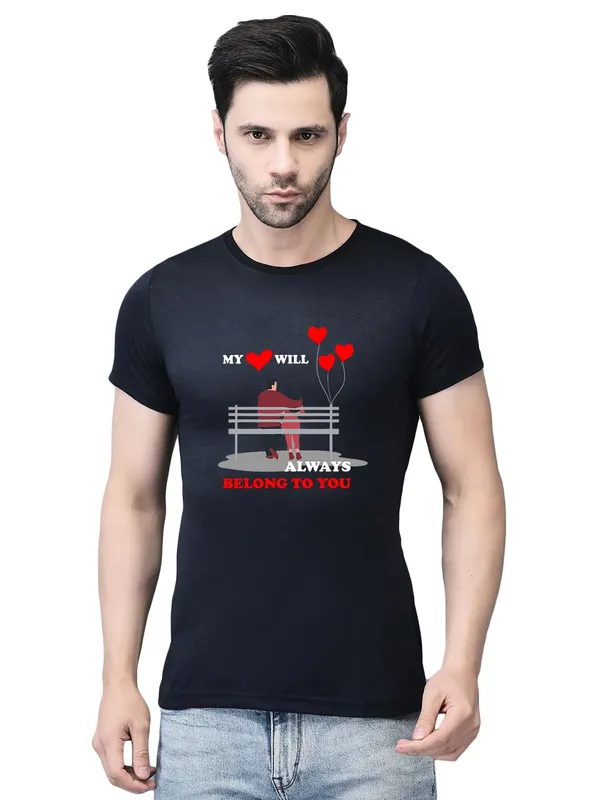 Blue_Cotton_Printed_Crew_Neck_Half_Sleeve_T-Shirt_For_Men