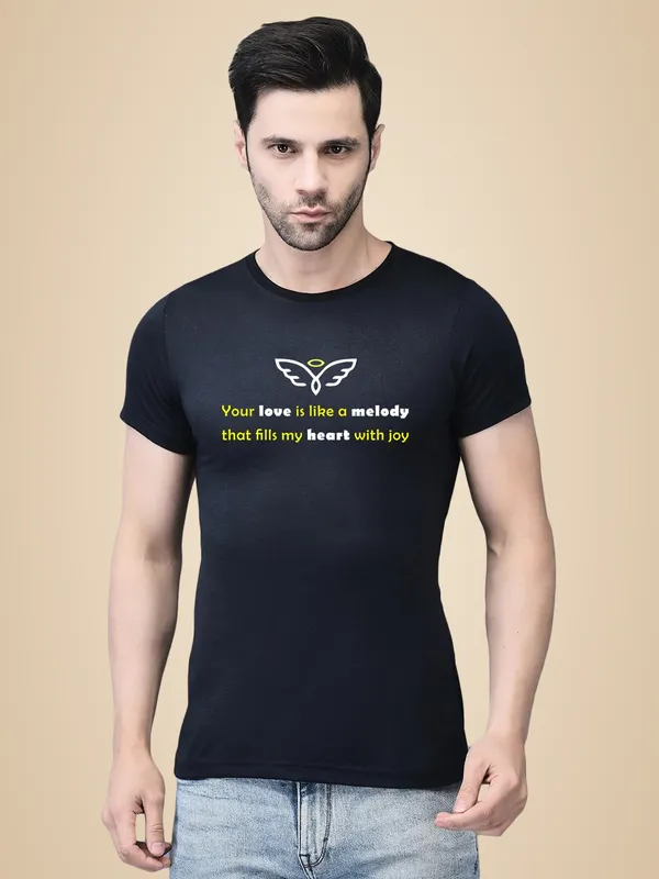 Blue_Cotton_Printed_Crew_Neck_Half_Sleeve_T-Shirt_For_Men