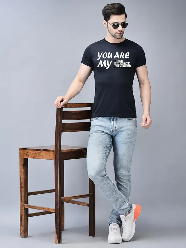 Blue_Cotton_Printed_Crew_Neck_Half_Sleeve_T-Shirt_For_Men