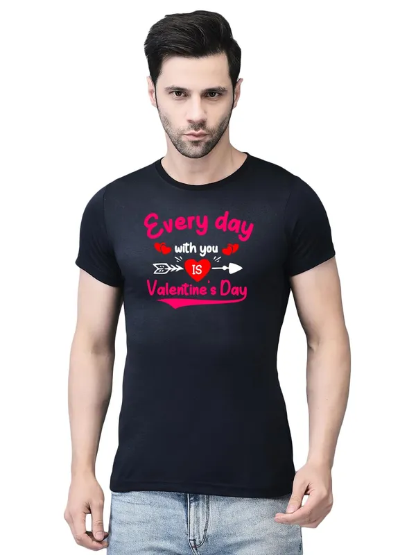 Blue_Cotton_Printed_Crew_Neck_Half_Sleeve_T-Shirt_For_Men