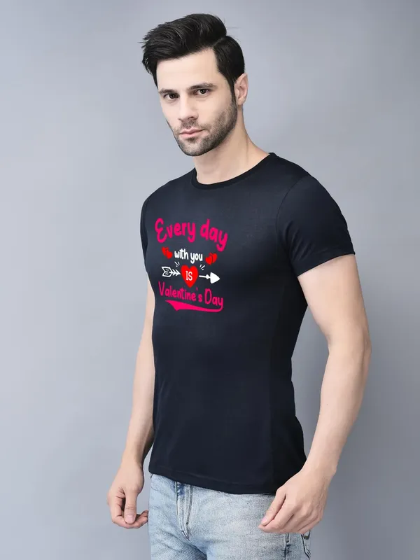 Blue_Cotton_Printed_Crew_Neck_Half_Sleeve_T-Shirt_For_Men