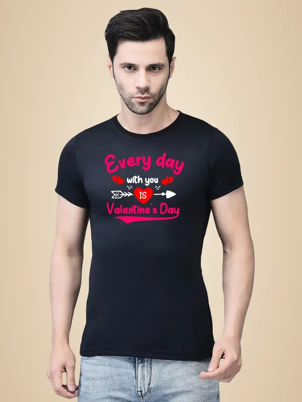 Blue_Cotton_Printed_Crew_Neck_Half_Sleeve_T-Shirt_For_Men