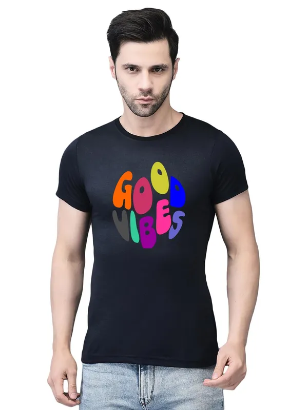 Blue_Cotton_Printed_Crew_Neck_Half_Sleeve_T-Shirt_For_Men