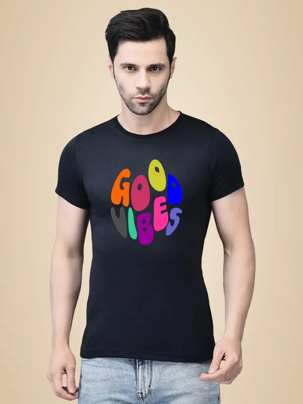 Blue_Cotton_Printed_Crew_Neck_Half_Sleeve_T-Shirt_For_Men