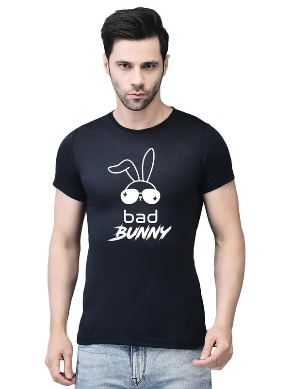 Blue_Cotton_Printed_Crew_Neck_Half_Sleeve_T-Shirt_For_Men