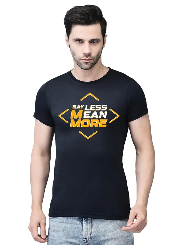 Blue_Cotton_Printed_Crew_Neck_Half_Sleeve_T-Shirt_For_Men