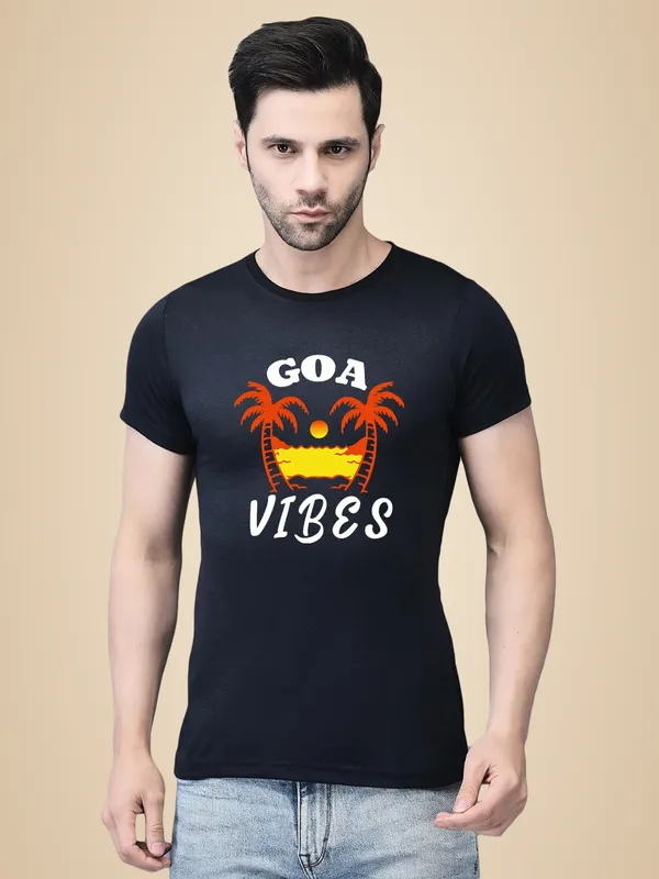 Blue_Cotton_Printed_Crew_Neck_Half_Sleeve_T-Shirt_For_Men