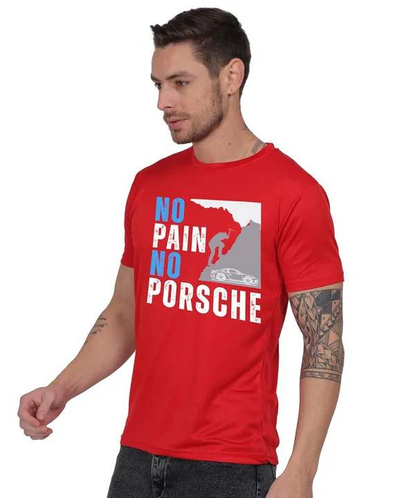 Red_Cotton_Printed_Crew_Neck_Half_Sleeve_T-Shirt_For_Men