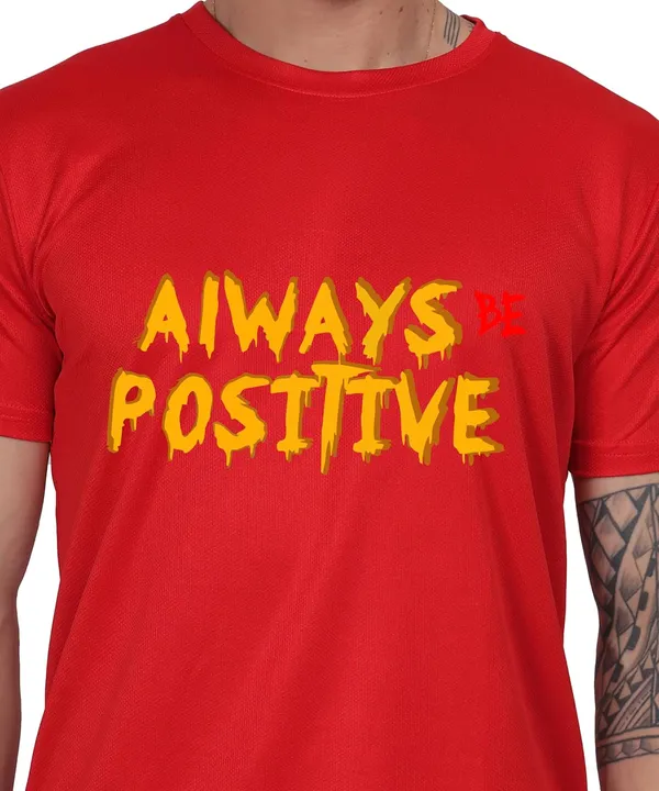 Red_Cotton_Printed_Crew_Neck_Half_Sleeve_T-Shirt_For_Men