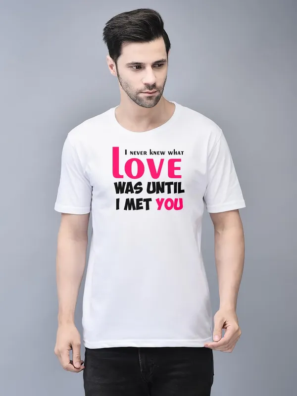 White_Cotton_Printed_Crew_Neck_Half_Sleeve_T-Shirt_For_Men