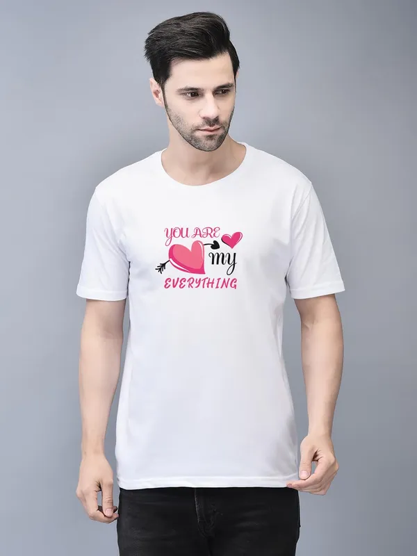 White_Cotton_Printed_Crew_Neck_Half_Sleeve_T-Shirt_For_Men