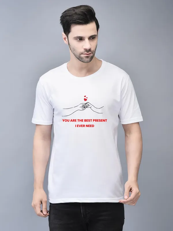 White_Cotton_Printed_Crew_Neck_Half_Sleeve_T-Shirt_For_Men