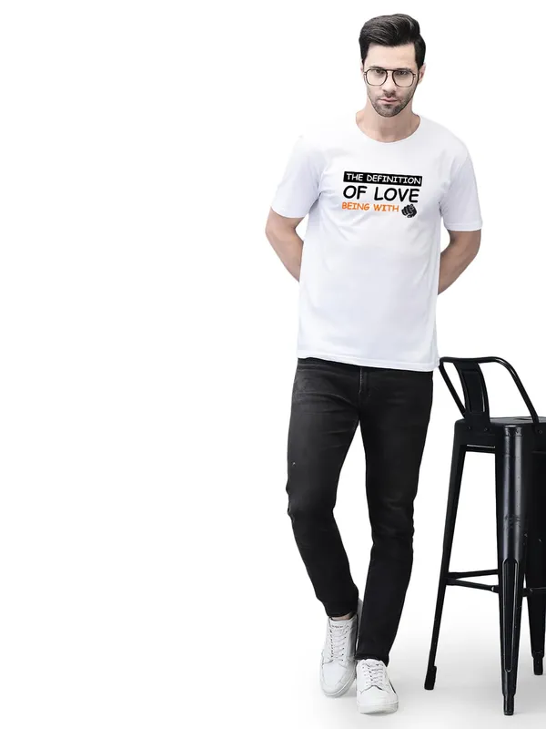 White_Cotton_Printed_Crew_Neck_Half_Sleeve_T-Shirt_For_Men