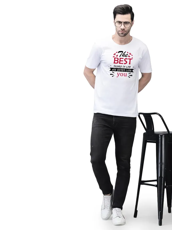 White_Cotton_Printed_Crew_Neck_Half_Sleeve_T-Shirt_For_Men