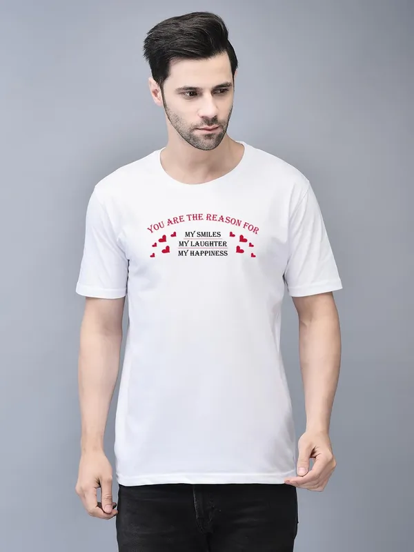 White_Cotton_Printed_Crew_Neck_Half_Sleeve_T-Shirt_For_Men