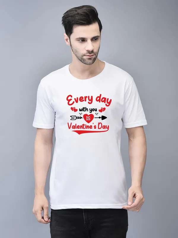 White_Cotton_Printed_Crew_Neck_Half_Sleeve_T-Shirt_For_Men
