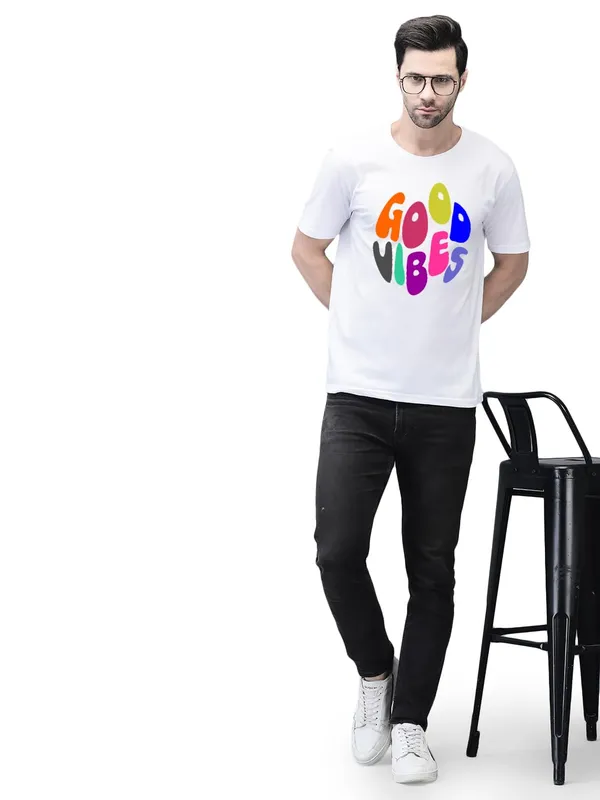 White_Cotton_Printed_Crew_Neck_Half_Sleeve_T-Shirt_For_Men