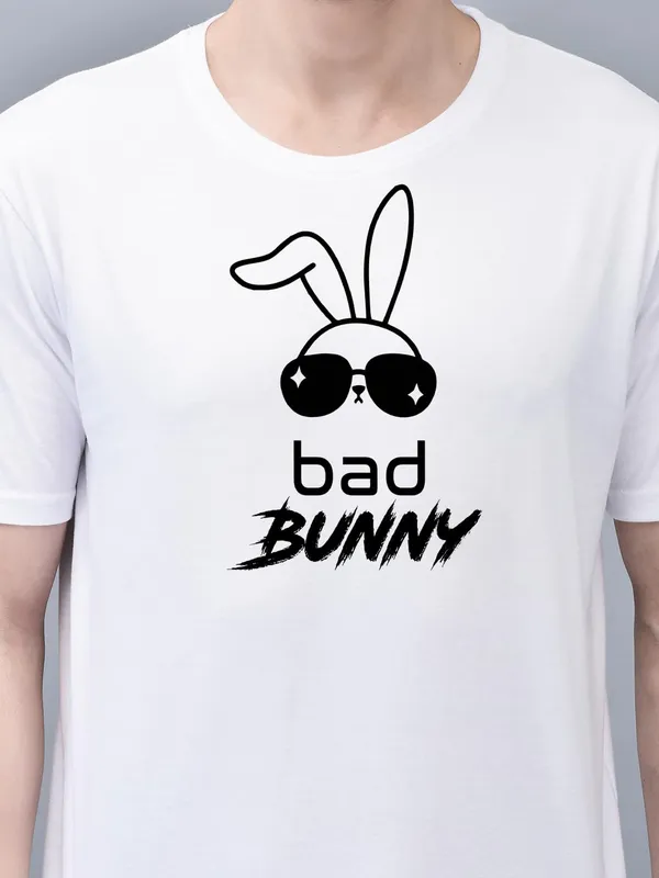 White_Cotton_Printed_Crew_Neck_Half_Sleeve_T-Shirt_For_Men