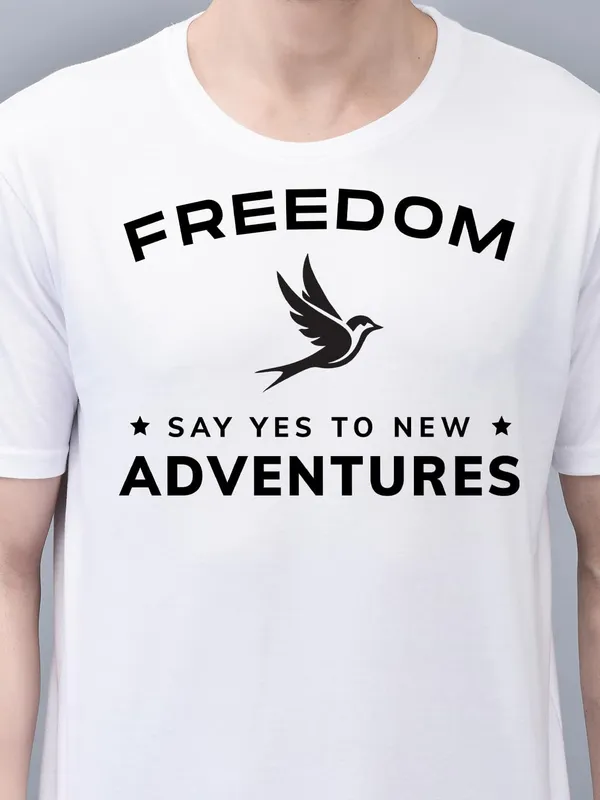 White_Cotton_Printed_Crew_Neck_Half_Sleeve_T-Shirt_For_Men