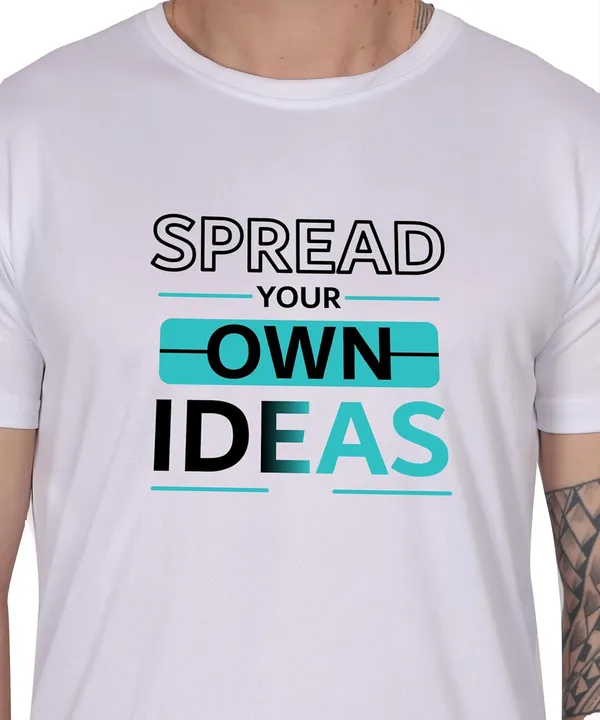 White_Cotton_Printed_Crew_Neck_Half_Sleeve_T-Shirt_For_Men