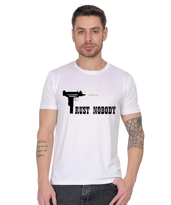 White_Cotton_Printed_Crew_Neck_Half_Sleeve_T-Shirt_For_Men
