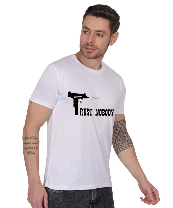 White_Cotton_Printed_Crew_Neck_Half_Sleeve_T-Shirt_For_Men