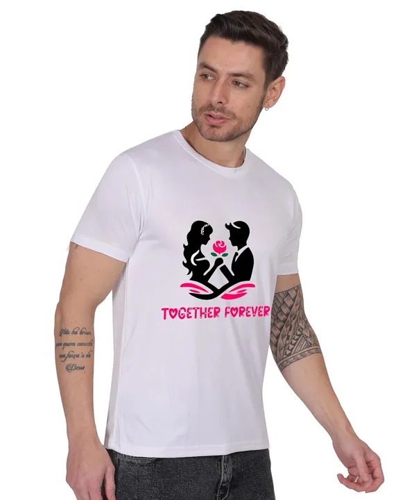 White_Cotton_Printed_Crew_Neck_Half_Sleeve_T-Shirt_For_Men