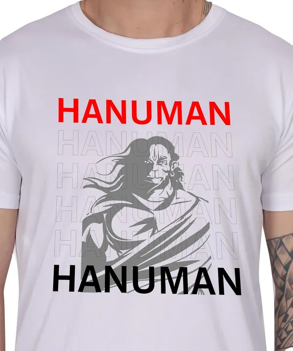 White_Cotton_Printed_Crew_Neck_Half_Sleeve_T-Shirt_For_Men