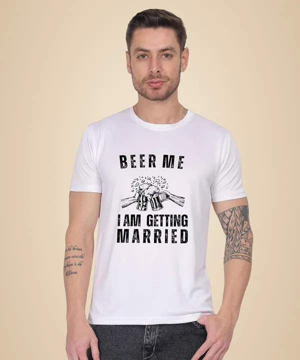 White_Cotton_Printed_Crew_Neck_Half_Sleeve_T-Shirt_For_Men