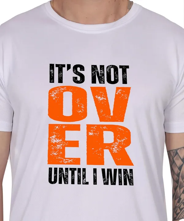 White_Cotton_Printed_Crew_Neck_Half_Sleeve_T-Shirt_For_Men