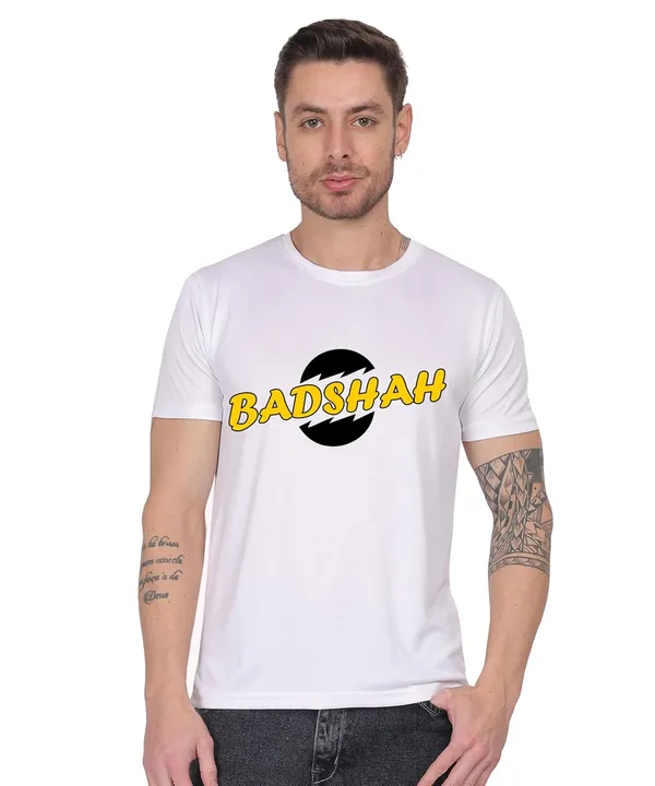 White_Cotton_Printed_Crew_Neck_Half_Sleeve_T-Shirt_For_Men