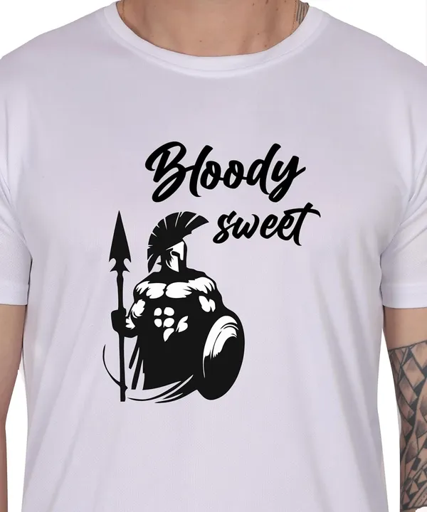 White_Cotton_Printed_Crew_Neck_Half_Sleeve_T-Shirt_For_Men