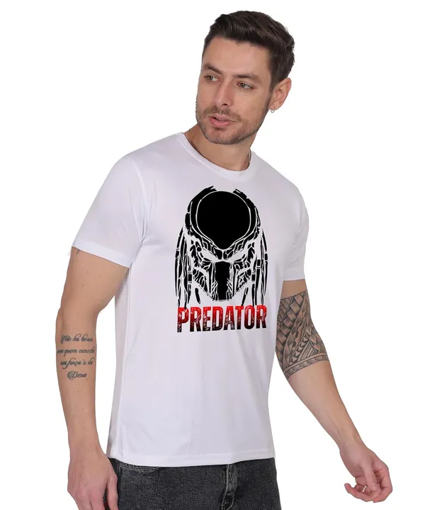 White_Cotton_Printed_Crew_Neck_Half_Sleeve_T-Shirt_For_Men